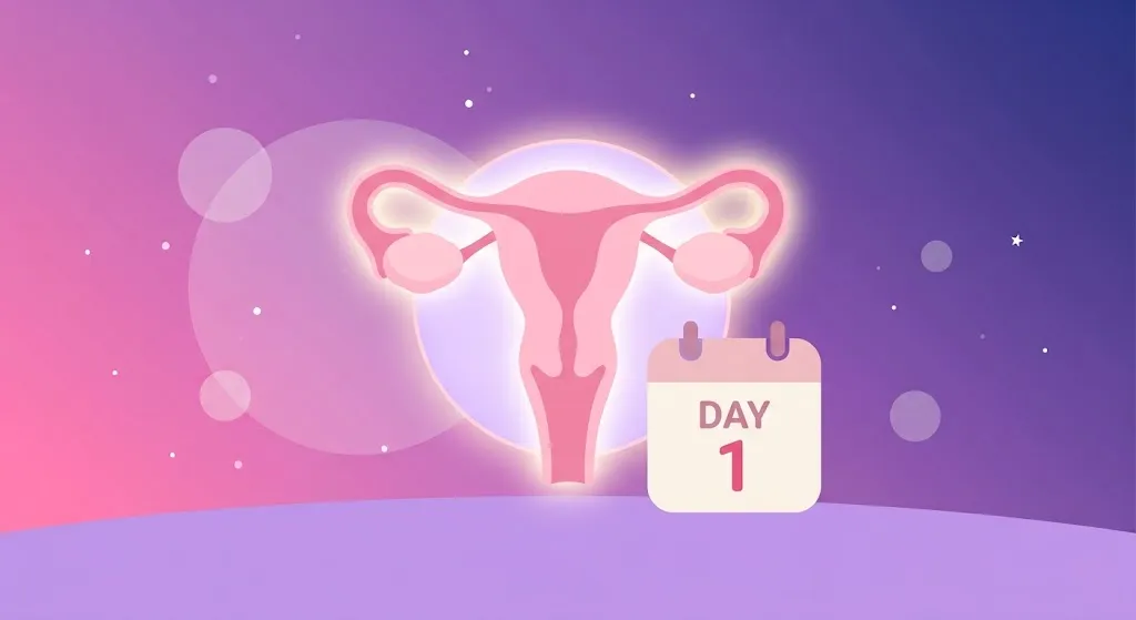 What is the follicular phase after period bleeding ends
