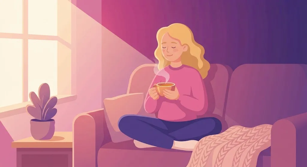 Self care routine for managing symptoms when period cravings are real