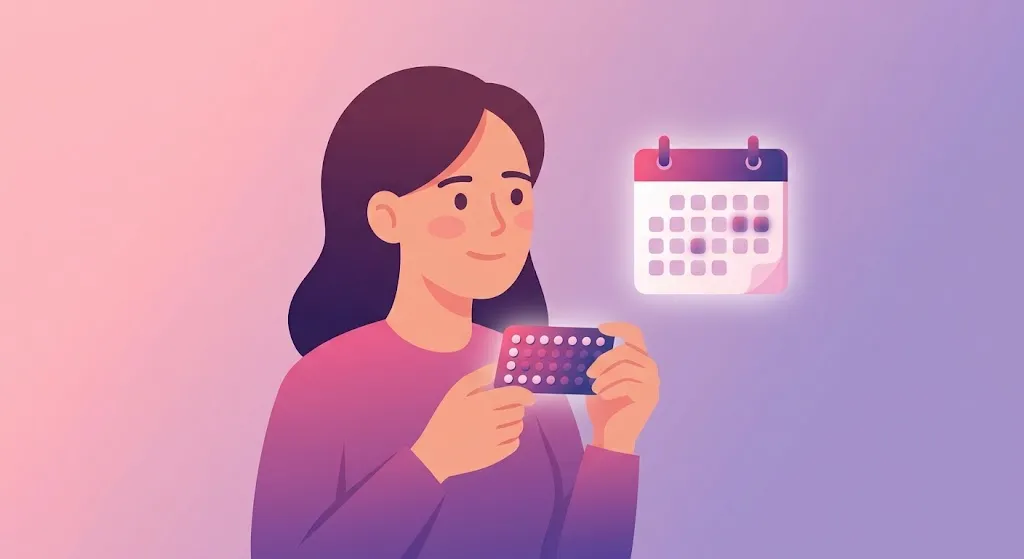 Why is my period late on birth control or the pill