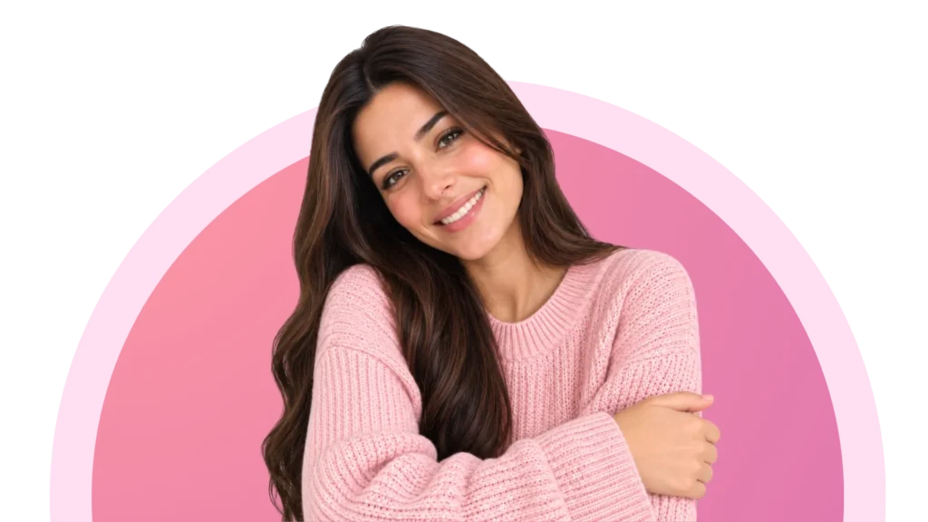 MyOvly menstrual cycle tracking app with personalized cycle insights