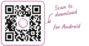 Scan the QR code to download MyOvly for Android