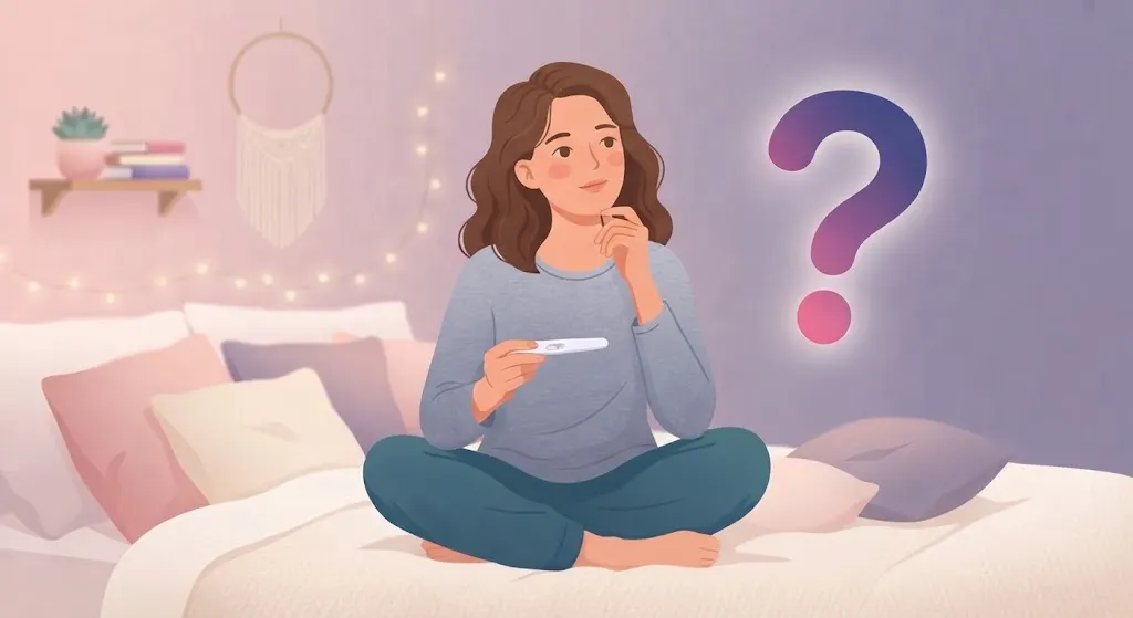 period 1 week late negative pregnancy test false negative result