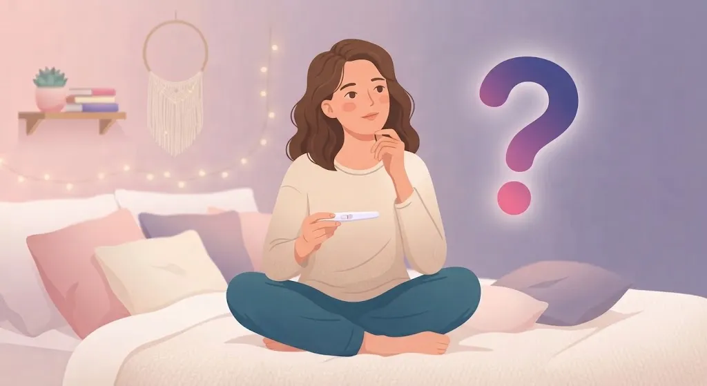 period 2 weeks late negative pregnancy test still pregnant