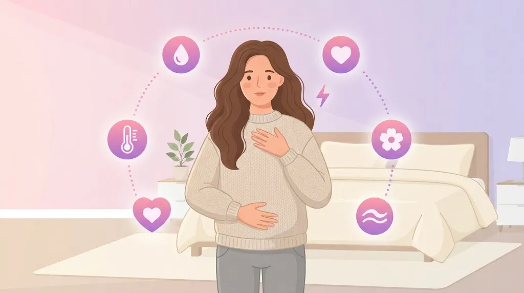 10 signs of ovulation shown as body changes a woman can notice