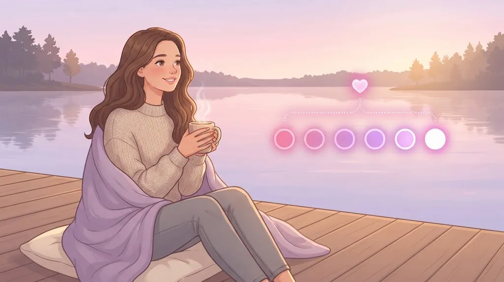 can you ovulate late and still get pregnant shown by a hopeful woman at sunset