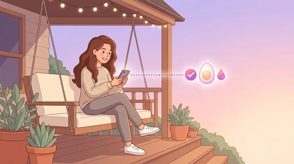 can you get pregnant right after your period short answer shown on a phone