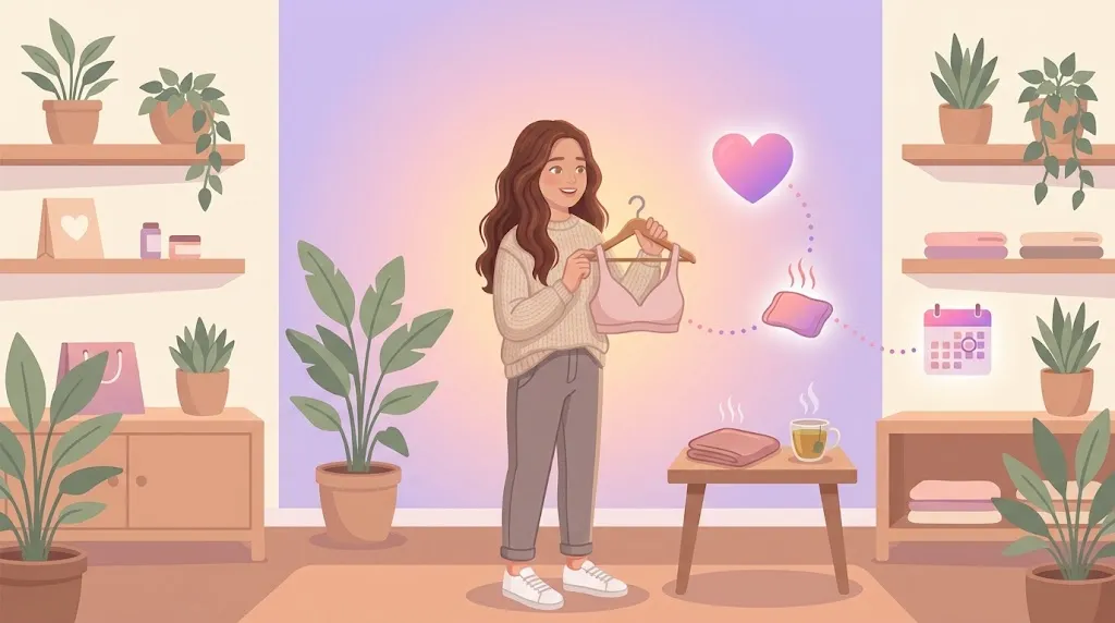 ways to relieve breast pain during ovulation with a supportive bra and warm compress